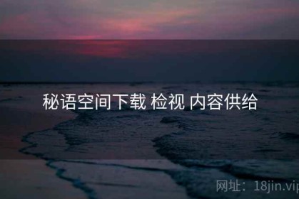 秘语空间下载 检视 内容供给