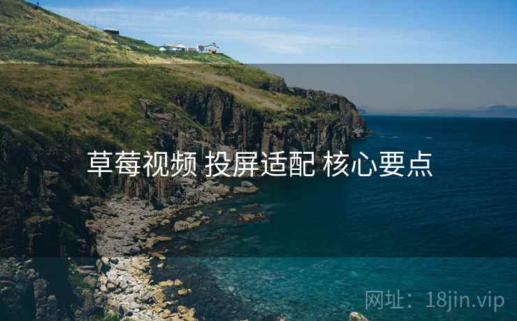 草莓视频 投屏适配 核心要点