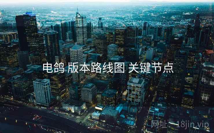 电鸽 版本路线图 关键节点