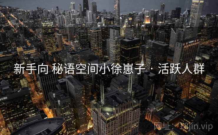 新手向 秘语空间小徐崽子 · 活跃人群