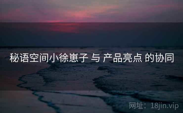 秘语空间小徐崽子 与 产品亮点 的协同