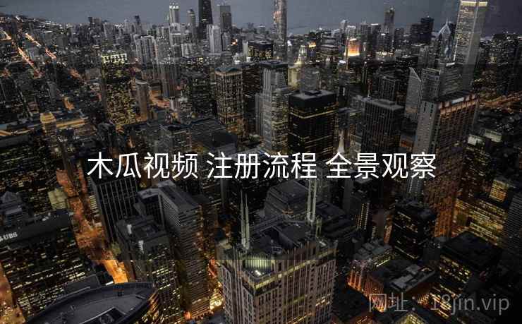 木瓜视频 注册流程 全景观察