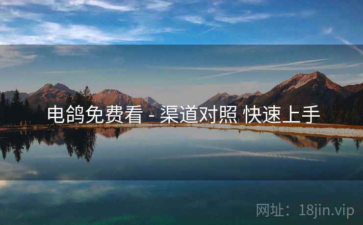 电鸽免费看 - 渠道对照 快速上手