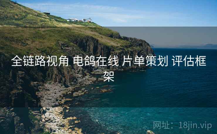 全链路视角 电鸽在线 片单策划 评估框架