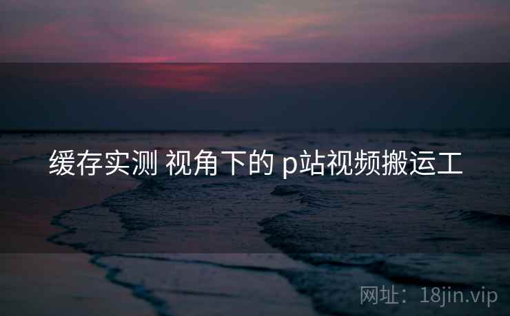 缓存实测 视角下的 p站视频搬运工