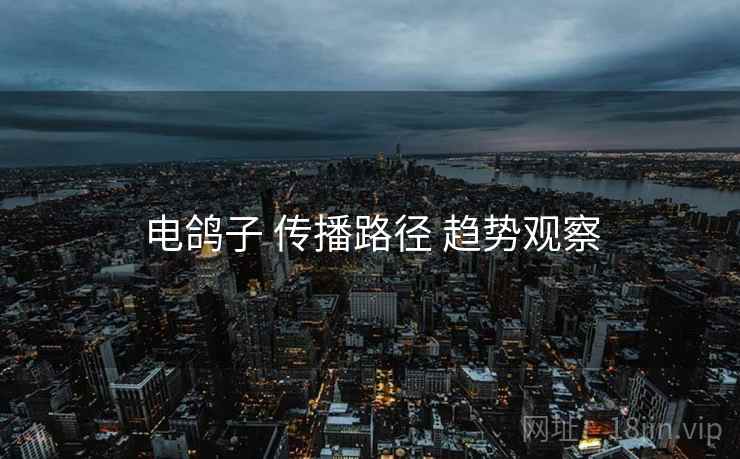电鸽子 传播路径 趋势观察