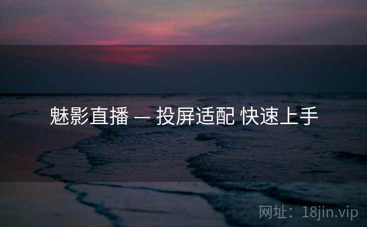 魅影直播 — 投屏适配 快速上手